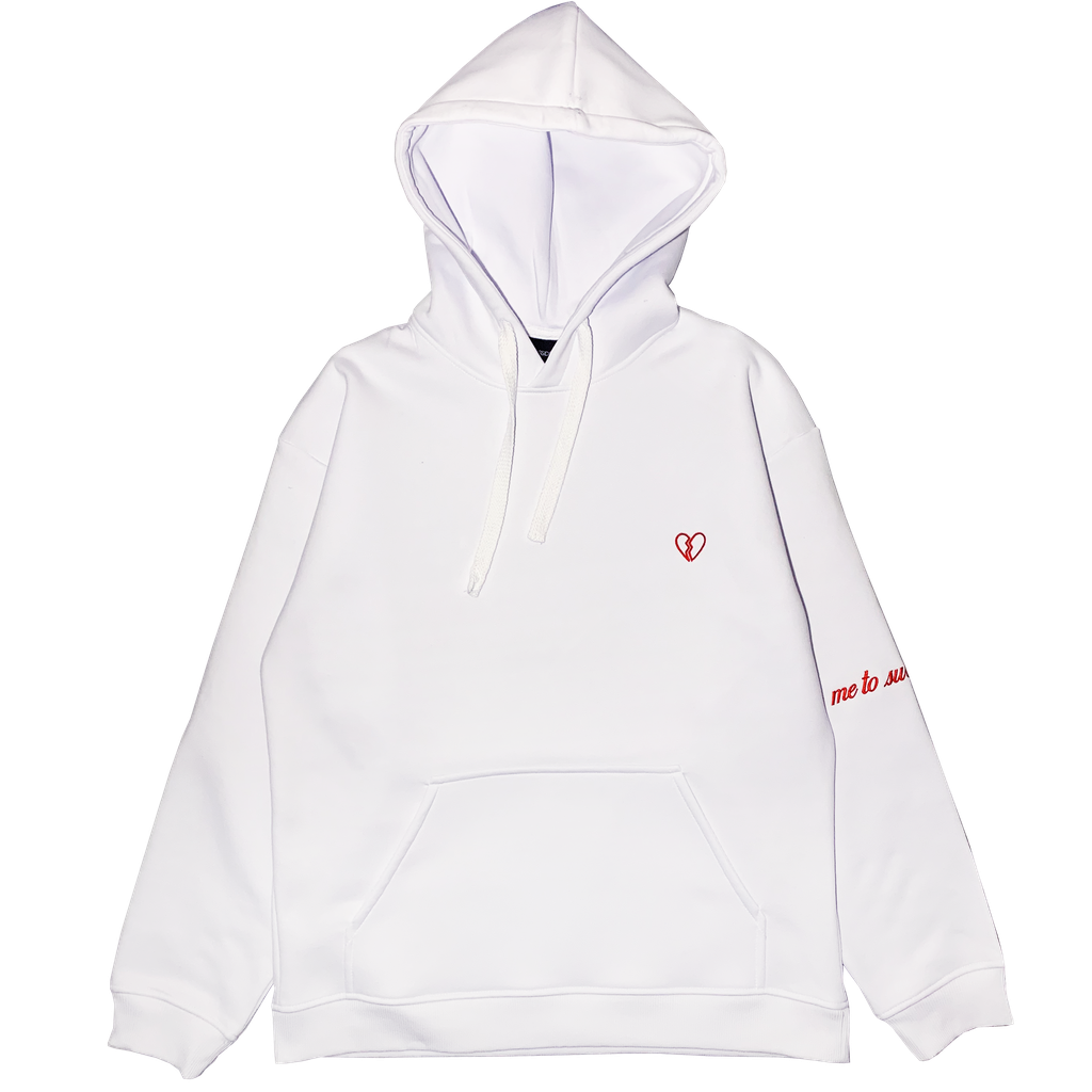 White hoodie near me sale