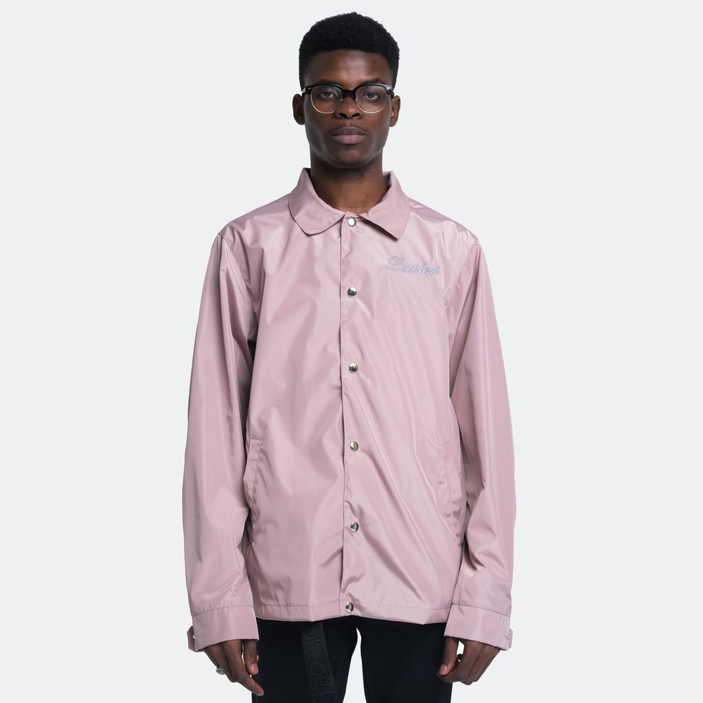 Pink coach clearance jacket mens