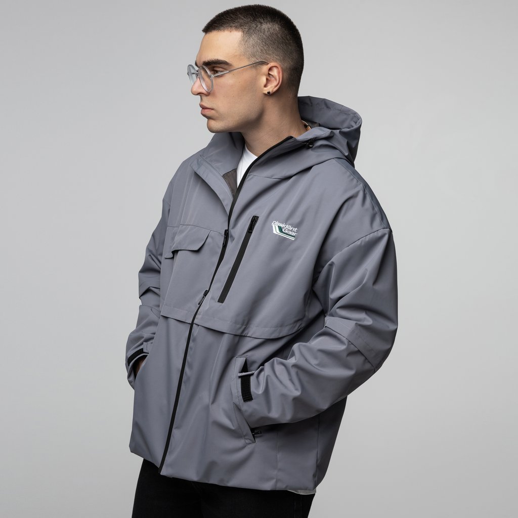 Dissident Brand | Gear Shell Jacket in Grey