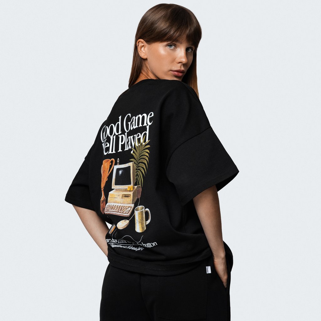 Dissident Brand | GGWP Heavy Oversized Tee in Black